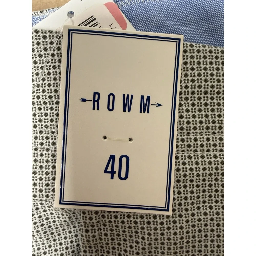 ROWM Men's Chino‎ Shorts Size 40 NWT